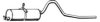 WALKER 07341 Middle Silencer